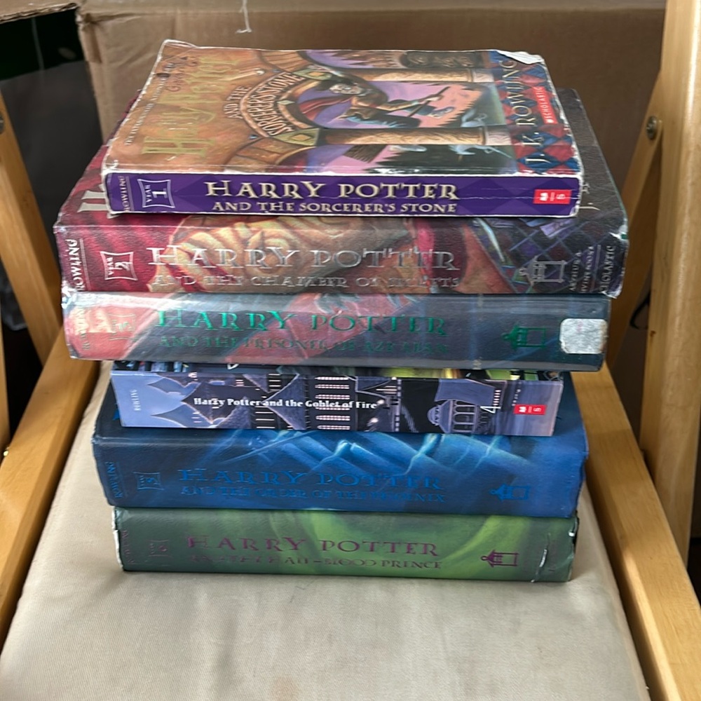 Harry Potter book set 1-6